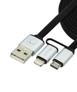 2 In 1 Lightning & Micro Usb Cable | 3 Ft Cb4057sv