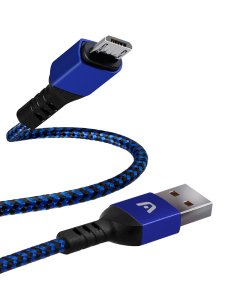 Cable Micro Usb A Usb 2.0 Nylon Trenzado Dura Forma