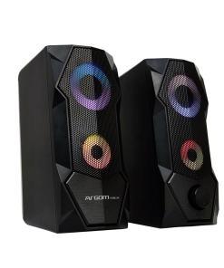 Parlantes Argom Combat Gaming S68 2.0 Black Arg-sp-1068bk