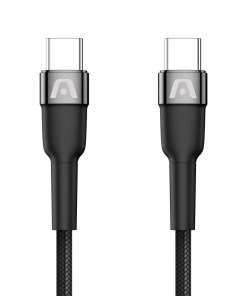 Cable Argom Arg-cb-0047bk Dura Speed 65w Pd Tipo C Aipo C 1.8m /6ft