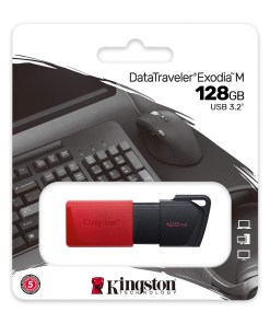 Memoria Usb Kingston 128gb 3.2 Gen 1 Data Traveler Exodia Dtxm/128gb / Ch411kng38