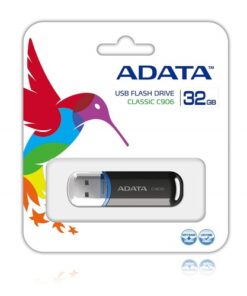 Memoria Usb Adata C906 32gb Retail Black Ac906-32gb-rbk