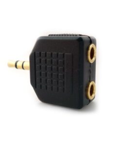 Adaptador De Audio Ime-41283 Y Splitter 3.5mm (m) To Two 3.5mm (f)