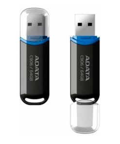 Memoria Usb Adata C906 64gb Retail Black Ac906-64g-rbk