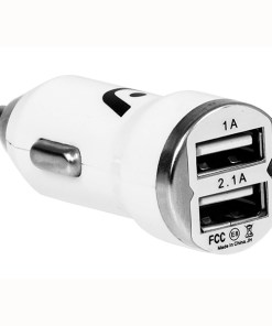 CARGADOR USB P/CARRO ARG-AC-0102 DOBLE PUERTO USB 21
