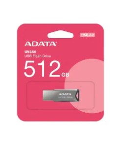 Memoria Usb Adata Uv350-512gb-retailblack / Auv350-512g-rbk