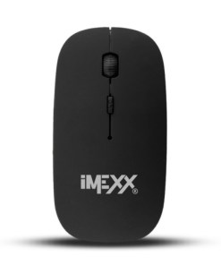 MOUSE INAL IME-26302 2.4GHZ ULTRA SLIM BLACK-RUBBER IMEXX