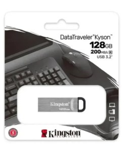 Memoria Usb Kingston 128gb 3.2 Gen 1 Data Traveler Kyson Dtkn/128gb Ch411kng20