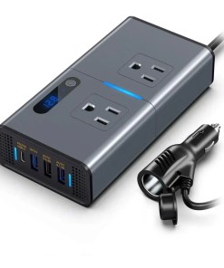 INVERSOR DE POTENCIA MULTIFUNCIONAL CDP XVU212 200W.2 OUTPUT P/AUTOMOVIL
