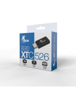 Adaptador Con Conector Tipo C Macho A Micro-usb 2.0 Hembra Xtech Xtc-526 / Ab005xtk08