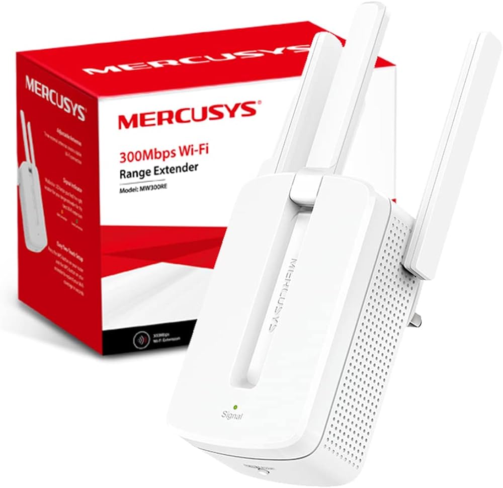 EXTENSOR DE SEÑAL MERCUSYS MW300RE (US) TECNOCOMP