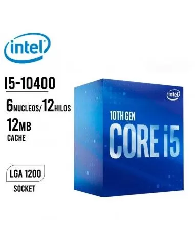 Procesador Intel Core I5-10400 10th 2.9 Ghz 6n Lga 1200 I5-10400f