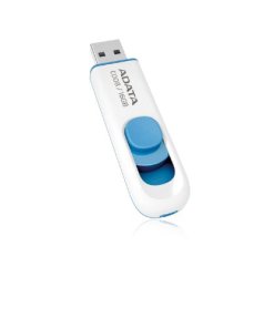MEMORIA USB ADATAC008-16GB BLANCO-AZUL    AC008-16G-RWE