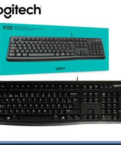 TECLADO LOGITECH USB K120 BLACK ESPAÑOL 920-004422