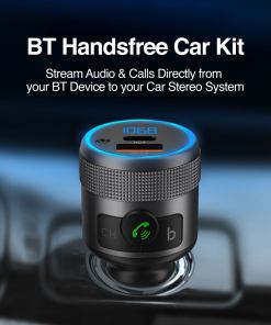 KIT DE MANOS LIBRES PARA CARRO SPECTRO ARGOM T1 BT CON 2 PUERTOS DE CARGA RAPIDA  ARG-AC-0343BK