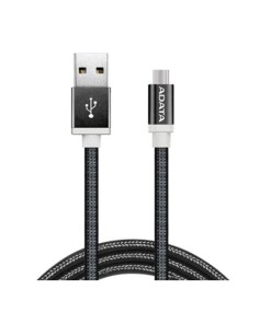CABLE ADATA MICRO USB AMUCAL-100CMK-CBK SD 2.0 1METRO NEGRO G/AD