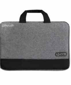 MALETIN P/LAPTOP UNNO TEKNO CITY SLIM 15.6 GRIS BG2712GY