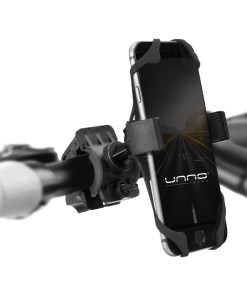 SOPORTE DE TELEFONO CELULAR PARA BICICLETA Y MOTO CICLETA - CH3007BK UNNO TEKNO