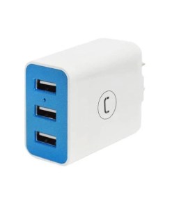 CARGADOR DE PARED TRIPLE USB 3.1SA PW5054WT UNNO TEKNO