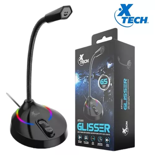 MICROFONO XTECH XTS-680 ALAMBRICO GLISSER GAMING MM221XTK34 - TECNOCOMP