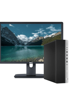 HP Prodesk, Intel Core i5 8va Gen, 8GB Ram, 256GB SSD, Monitor 22”, Teclado y mouse.