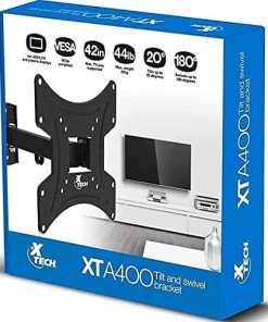 SOPORTE P/TV XTA-400 CON INCLINACION Y GIRO 23-42 XTECH AC010XTK07