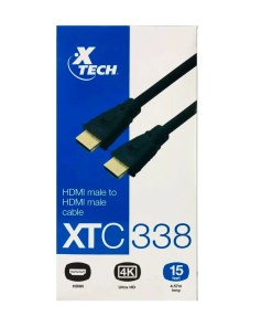 CABLE DE VIDEO XTC-338 HDMI A HDMI 15PIE