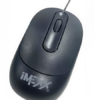 MOUSE IMEXX  3D.E USB CABLE BLACK IME-26303