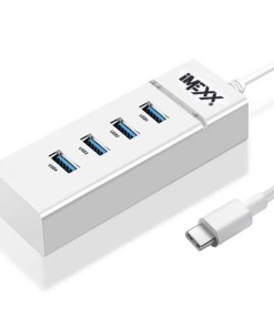 HUB USB C - (M) X4 USB 3.0 (F) WHITE IME-35140 IMEXX