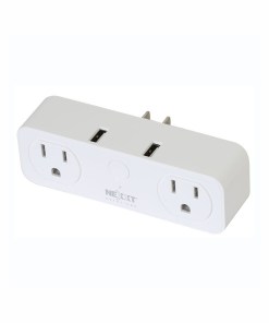ENCHUFE INTELIGENTE WI-FI 110V NEXXT NHP-D610 2SALIDAS PUERTO USB / MM105NXT37