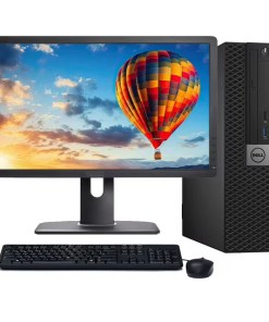 Desktop Dell OptiPlex 7080, Intel Core i5 10ma Gen, 256GB SSD, 16GB RAM, WIN11 Pro, Monitor 24” Pulg, Teclado y mouse.