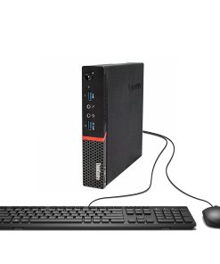 Desktop Lenovo Thinkcentre Micro PC, Intel Core i5-8va Gen, 256GB SSD, 8GB RAM, WIN10 Pro, Monitor 22” Pulg, Garantía 08 Meses, Teclado y mouse.