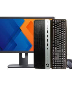Desktop HP Prodesk 600 G5 SFF, Intel Core i5-9na Gen, 256GB SSD, 8GB RAM, WIN10 Pro, Monitor 24” Pulg, Garantía 08 Meses, Teclado y mouse.